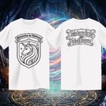 Einhorn-Shirt zum Ausmalen – Erwecke dein Einhorn | Nayla I – Bild 2